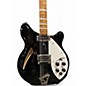 Used Rickenbacker 360/12 Black Hollow Body Electric Guitar
