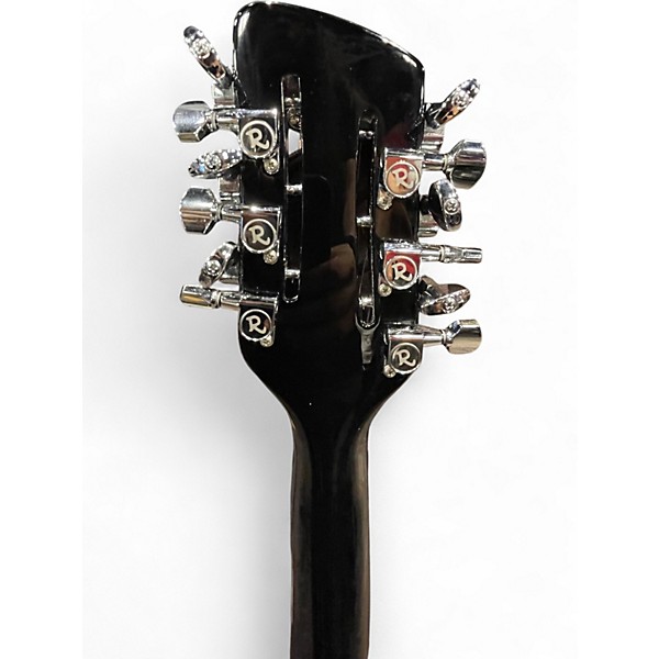 Used Rickenbacker 360/12 Black Hollow Body Electric Guitar