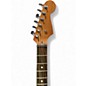 Used Fender american acoustasonic jazzmaster Black and Silver Acoustic Electric Guitar