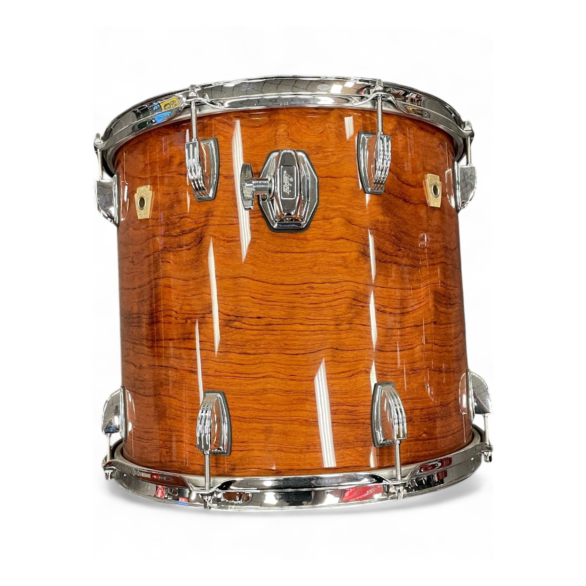 Used Ludwig 15in Classic Maple Trans Brown Drum Trans Brown 35