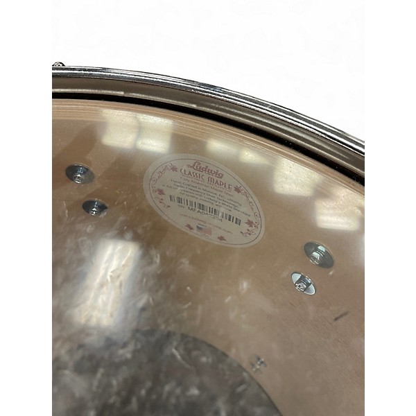 Used Ludwig 15in Classic Maple Trans Brown Drum