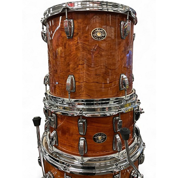 Used Ludwig 5 Piece Classic Maple Trans Brown Drum Kit