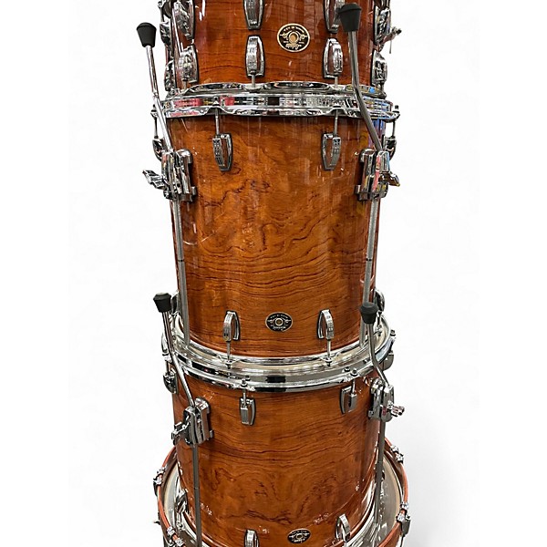 Used Ludwig 5 Piece Classic Maple Trans Brown Drum Kit