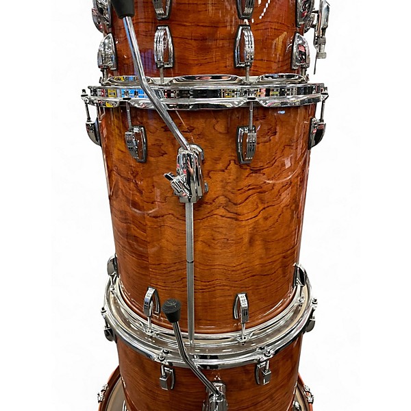 Used Ludwig 5 Piece Classic Maple Trans Brown Drum Kit