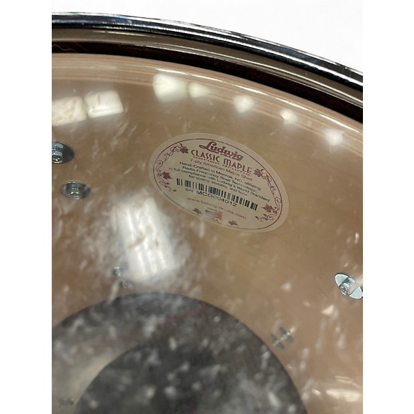 Used Ludwig 5 Piece Classic Maple Trans Brown Drum Kit