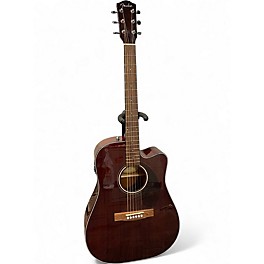 Used Fender CD140SCE Mahogany Acoustic Electric Guitar