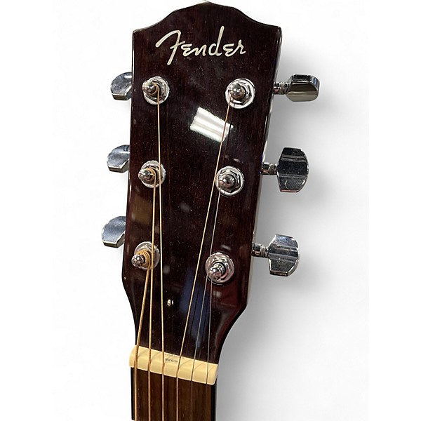 Used Fender CD140SCE Mahogany Acoustic Electric Guitar