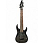 Used Ibanez RGA8QM Trans Black Solid Body Electric Guitar thumbnail