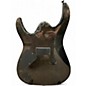 Used Ibanez RGA8QM Trans Black Solid Body Electric Guitar