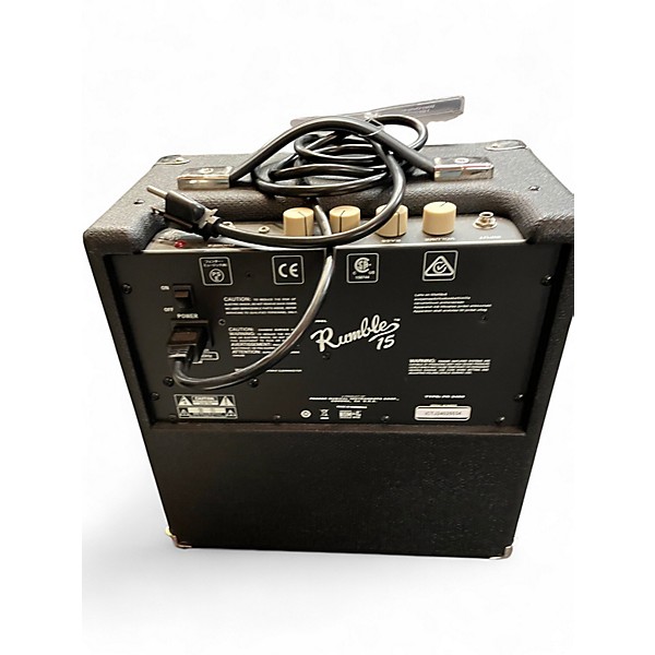 Used Fender Rumble 15 V2 15W 1X8 Bass Combo Amp