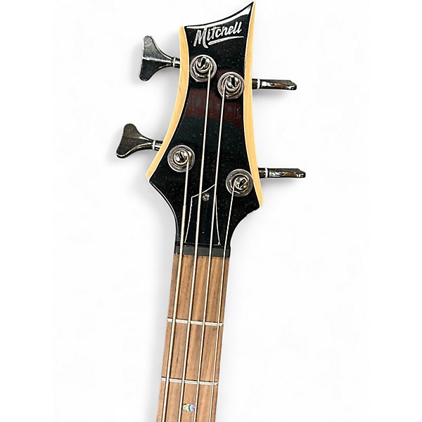 Used Mitchell MB200 Black Electric Bass Guitar