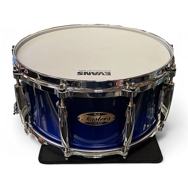 Used Pearl 6.5X14 Masters Maple Pure Blue Drum