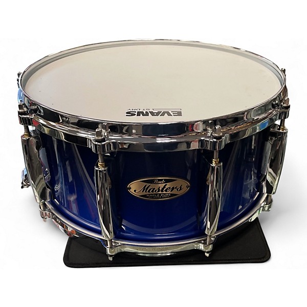 Used Pearl 6.5X14 Masters Maple Pure Blue Drum