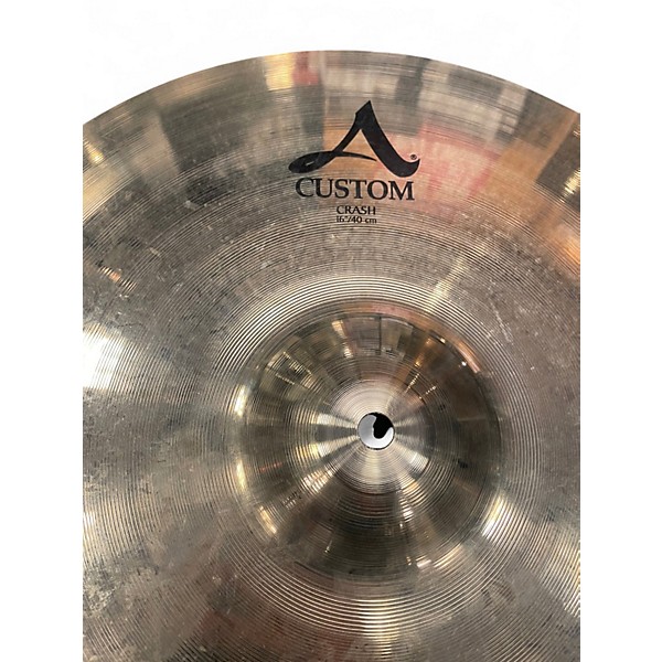 Used Zildjian 16in a custom Cymbal