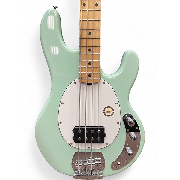 Used Sterling by Music Man SUB STINGRAY Seafoam Green Electric Bass Guitar