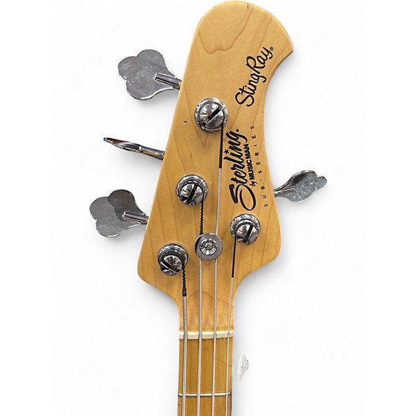Used Sterling by Music Man SUB STINGRAY Seafoam Green Electric Bass Guitar