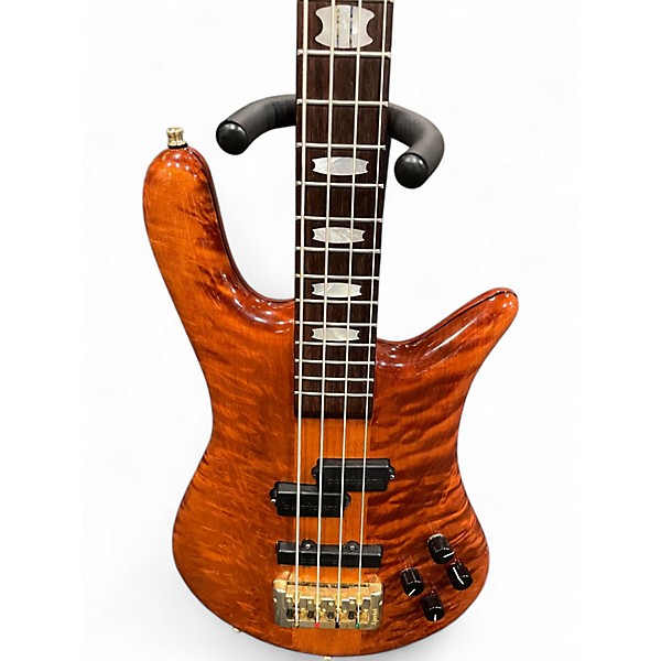 Used Spector EURO 4 DOUG WIMBISH Amber Electric Bass Guitar