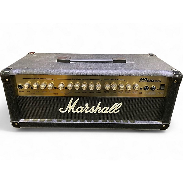Used Marshall MG100HDFX 100W Solid State Guitar Amp Head