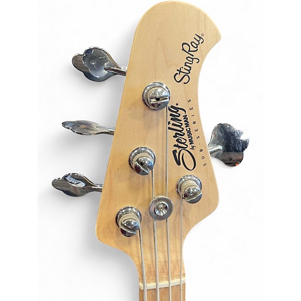 Used Sterling by Music Man Ray4HH Candy Apple Red Electric Bass Guitar
