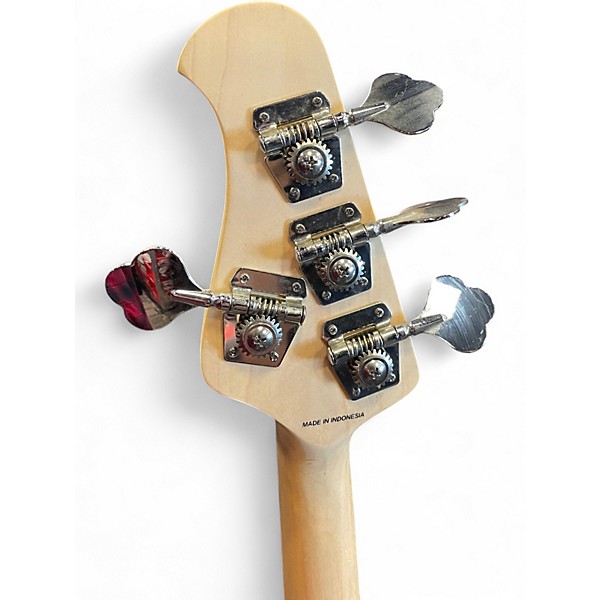 Used Sterling by Music Man Ray4HH Candy Apple Red Electric Bass Guitar