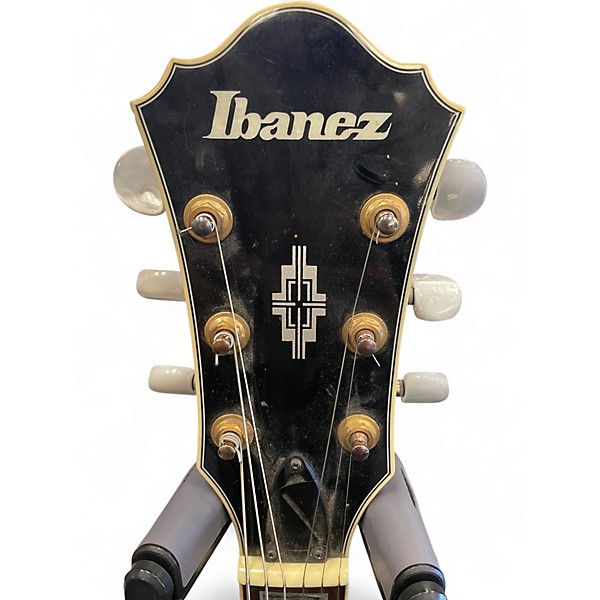 Used Ibanez AS93 Artcore Blue Sunburst Hollow Body Electric Guitar