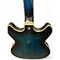 Used Ibanez AS93 Artcore Blue Sunburst Hollow Body Electric Guitar