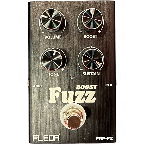 Used Fleor FAPFZ Boost Fuzz Effect Pedal