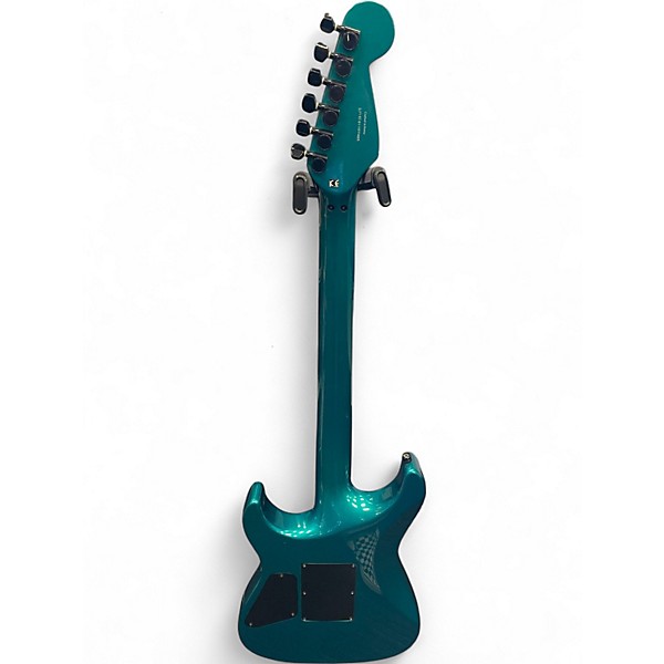 Used Squier STAGEMASTER Emerald Green Solid Body Electric Guitar