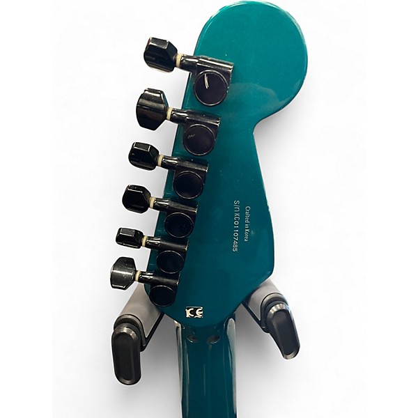 Used Squier STAGEMASTER Emerald Green Solid Body Electric Guitar