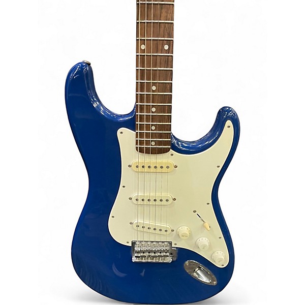 Used Squier Affinity Series Starcaster Blue Hollow Body Electric Guitar