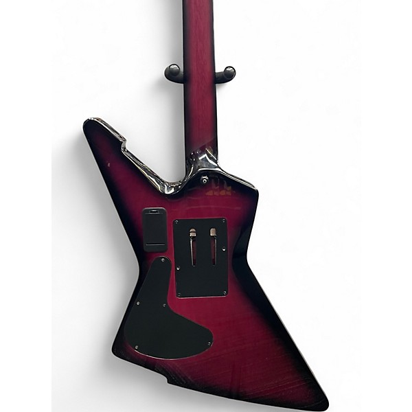 Used Schecter Guitar Research E-1 FRS Special Edition Trans Purple Solid Body Electric Guitar