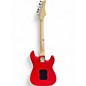 Used Glarry gst Candy Apple Red Solid Body Electric Guitar