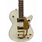 Used Gretsch Guitars G5237TG Electromatic Jet FT Bibsby LTD Olympic White Solid Body Electric Guitar