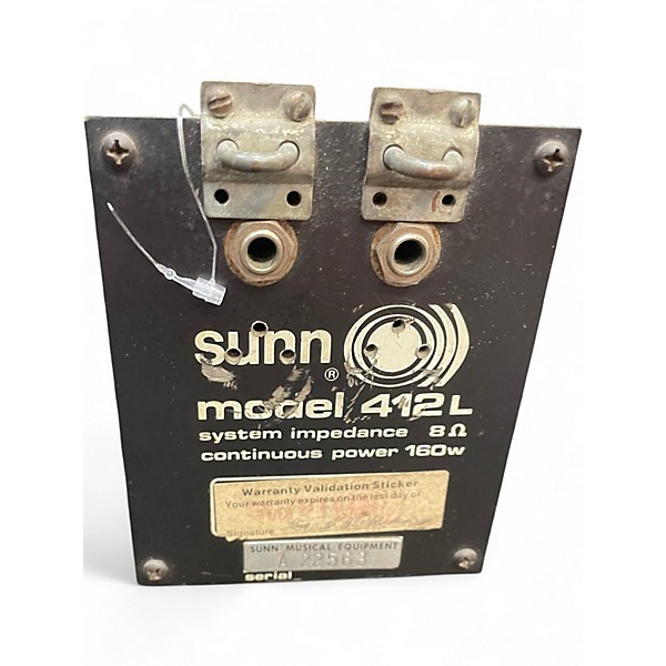Vintage 1974 Sunn 412L Guitar Cabinet