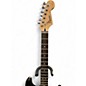Used Squier Standard Stratocaster Black Solid Body Electric Guitar