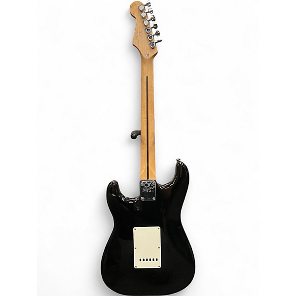Used Squier Standard Stratocaster Black Solid Body Electric Guitar