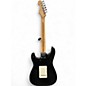 Used Squier Standard Stratocaster Black Solid Body Electric Guitar