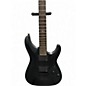 Used Schecter Guitar Research C1 Platinum Satin Black Solid Body Electric Guitar