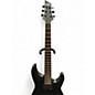 Used Schecter Guitar Research C1 Platinum Satin Black Solid Body Electric Guitar