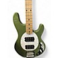 Used Sterling by Music Man ray4HH Green Electric Bass Guitar