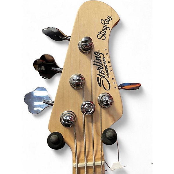 Used Sterling by Music Man ray4HH Green Electric Bass Guitar