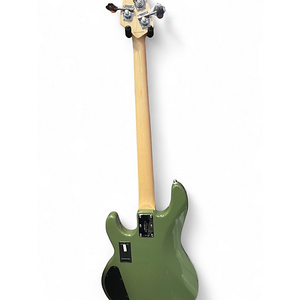 Used Sterling by Music Man ray4HH Green Electric Bass Guitar