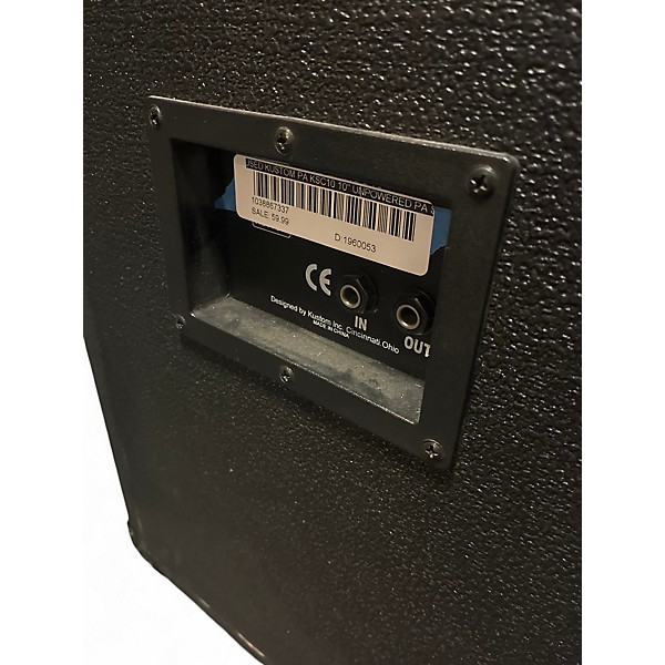 Used Kustom PA KSC10 10" Unpowered PA Speaker Unpowered Speaker