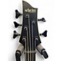 Used Schecter Guitar Research ELITE EVIL TWIN Satin Black Electric Bass Guitar