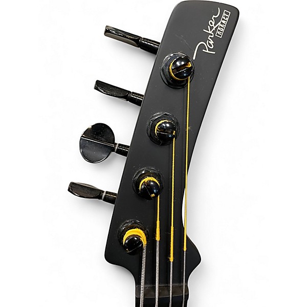 Used Parker Guitars PB41 HORNET BASS Black Electric Bass Guitar