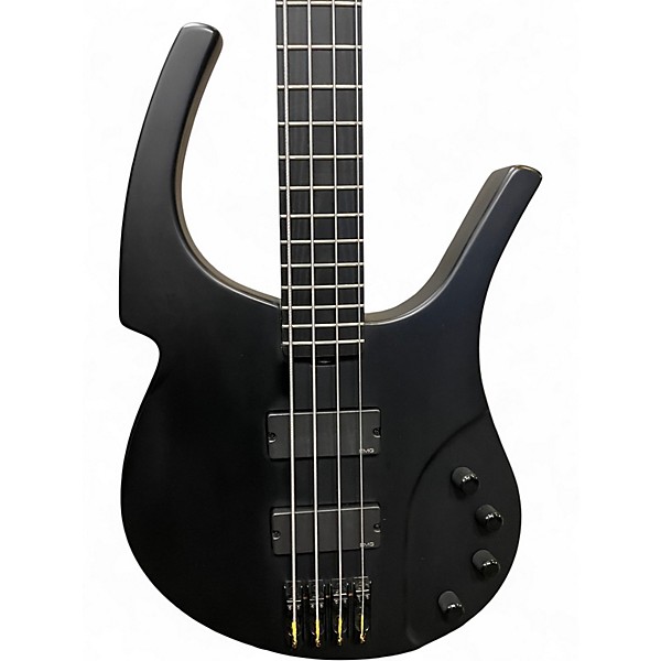 Used Parker Guitars PB41 HORNET BASS Black Electric Bass Guitar