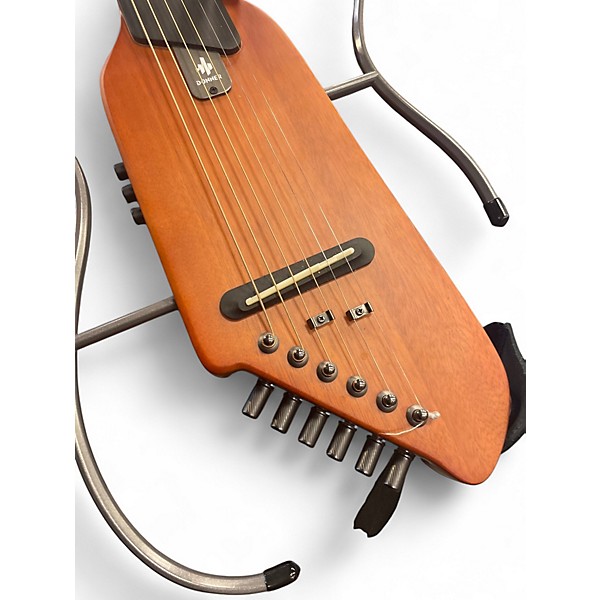 Used Donner HUSH-1 Natural Acoustic Electric Guitar