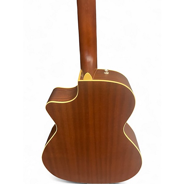 Used Fender Newporter Player Blue Acoustic Electric Guitar