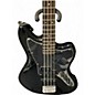 Used Squier Vintage Modified Jaguar Bass Special Black Electric Bass Guitar