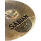Used SABIAN 14in AAX Studio Crash Brilliant Cymbal